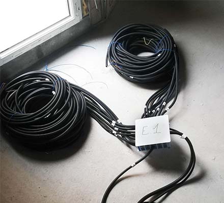 Step 1: deploy an electric octopus wiring