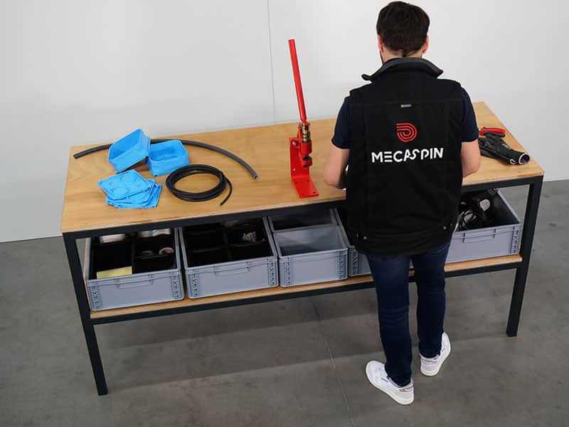 ETM01 modular workbench Mecaspin