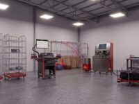 Workshop equipped with a Mecaspin MS01