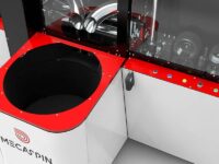 MS03 automatic pre-wiring machine coiling bowl close-up