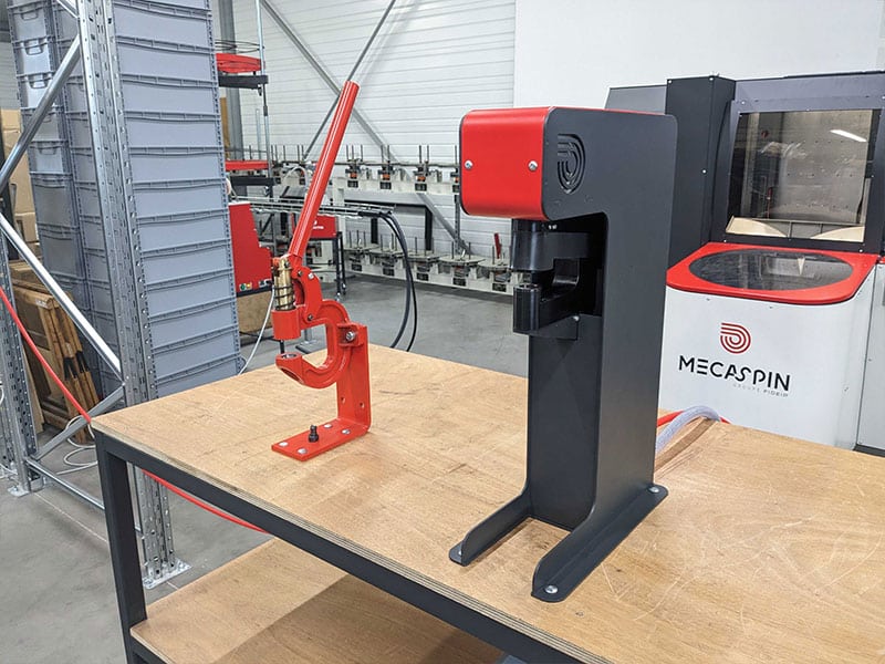 Punch R pneumatic punching machine 2 Mecaspin