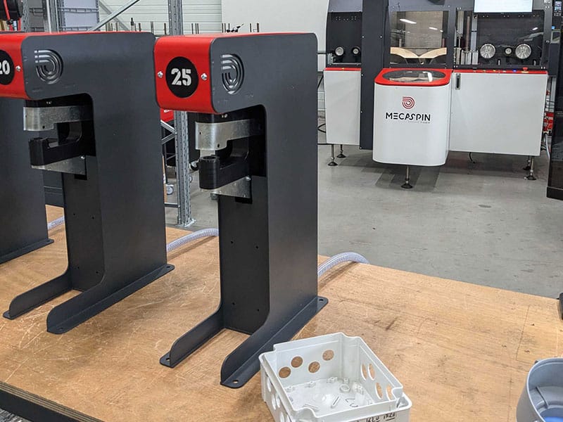 Punch R pneumatic punching machine Mecaspin 1
