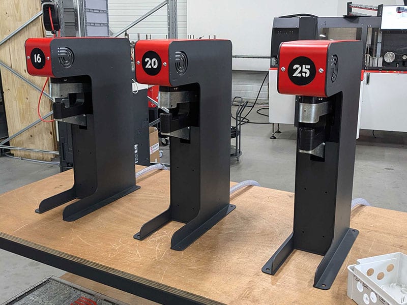 Punch R pneumatic punching machine | Mecaspin
